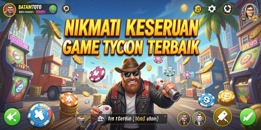 Menampilkan gameplay seru BATAMTOTO dengan elemen Tycoon yang menarik.