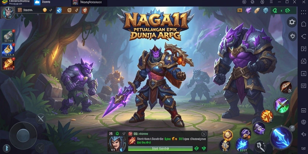 Gameplay seru dan menantang di NAGA11 yang menguji keterampilan Anda.